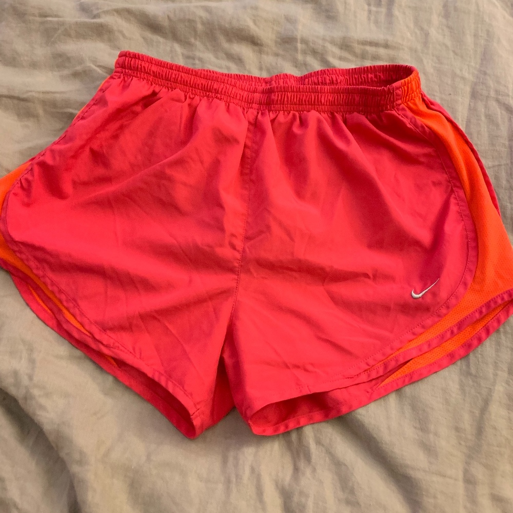 Pink Nike Running Shorts